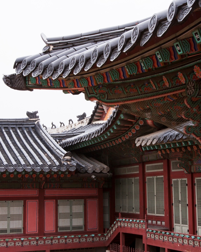 korean palace wing